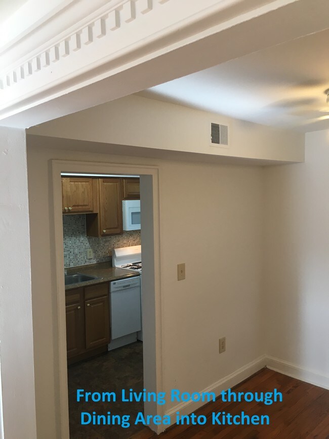 Dining Area to Kitchen