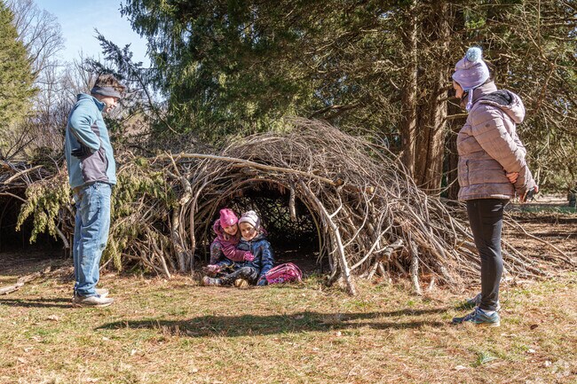 This family found the perfect way to spend a sunny day at Tyler Arboretum in Lima.