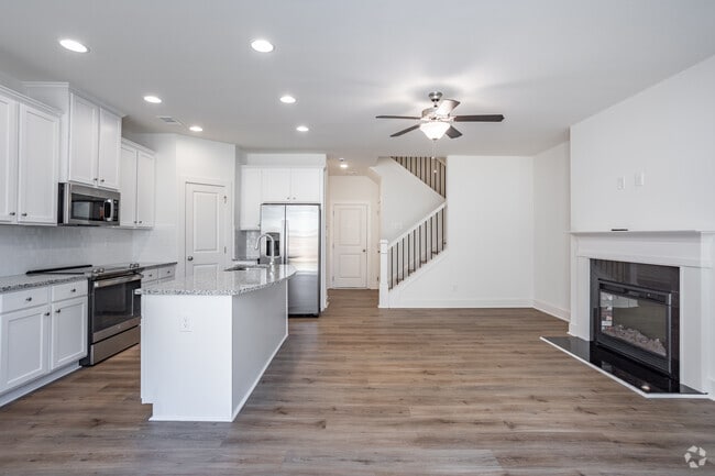 3BR, 2.5BA - 1,745SF - Kitchen/Living Room