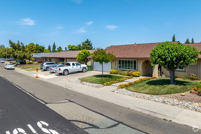 Ranch-style homes are common in South East Elk Grove.