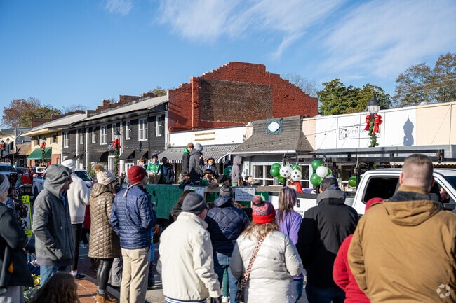 Come early for a good spot at the annual Buford Holiday Parade.