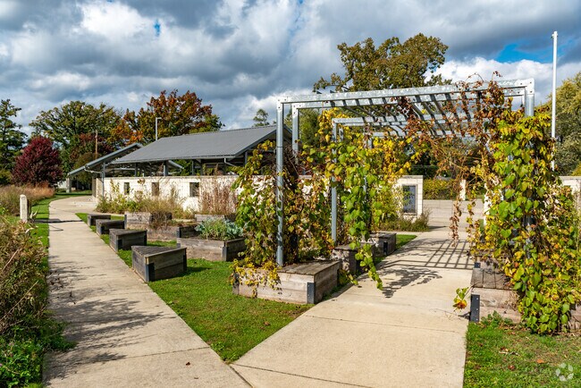 Grow your own vegetables in Community Gardens like Votrobeck Playground in Evergreen Lahser.