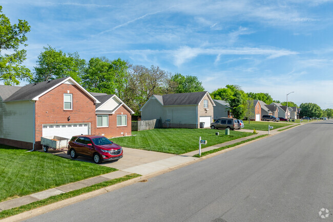 New Traditional style of homes are most common in Tylertown.