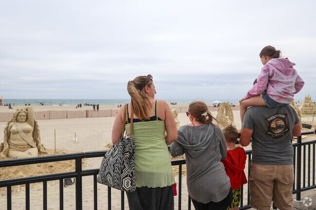 Kids can't wait to see what the theme is at the Hampton Beach Sand Sculpting Classic near Seabrook.