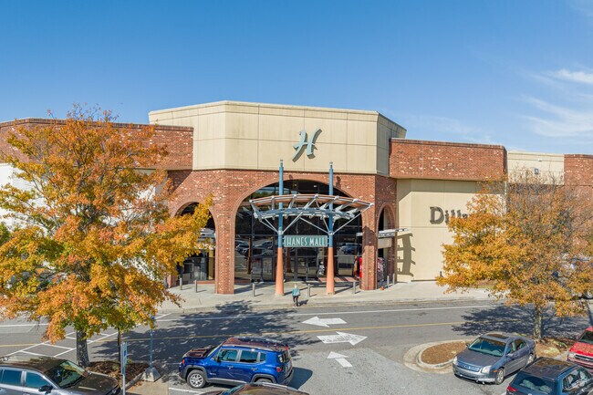 The Hanes Mall Shopping Area is conveniently located just outside of The Village.