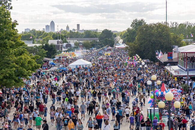 Every year, more than a million Iowans pour into Valley High Manor for the Iowa State Fair.