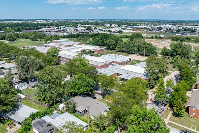 Dawes Middle School is located just south of highway 6.