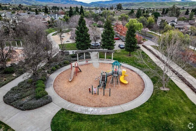 Bruno Canziana Park has a large playground for residents to play in Dunsmuir.