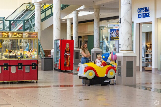 Franklin-Colonial residents find fun activities for their children to do at Tanglewood Mall.