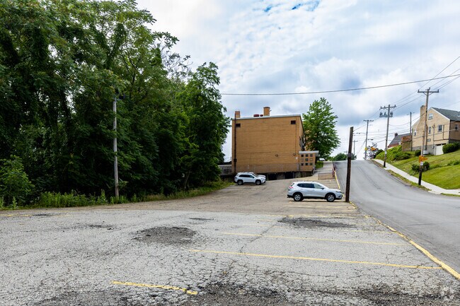 There is ample parking at Park Elementary School in Munhall.
