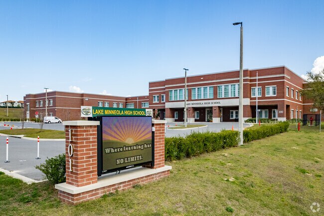 Lake Minneola High School is a highly rated public school serving students in grades 9-12.