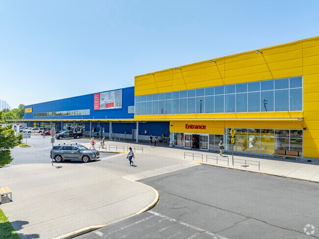 Large big box retailers like IKEA and others are easily accessible for Newell South residents.