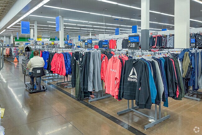 Residents take advantage of a variety of retail goods at Walmart in Jackson.
