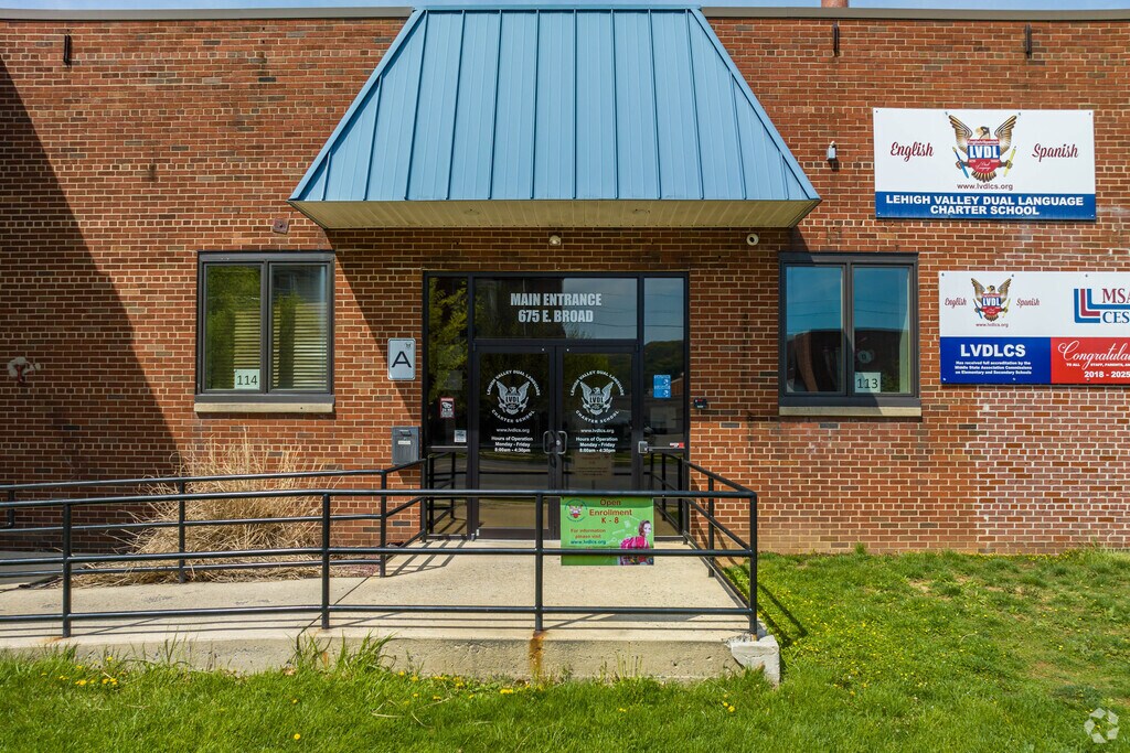 Lehigh Valley Dual Language Center School in downtown Bethlehem.