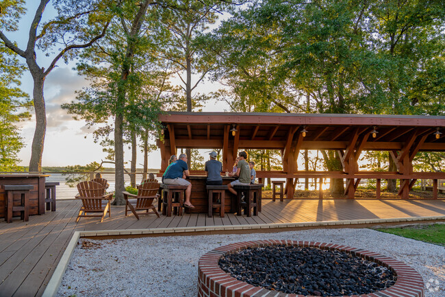 Ember Park in Marina Village provides fire pits and outdoor patios to Riverlights' locals.