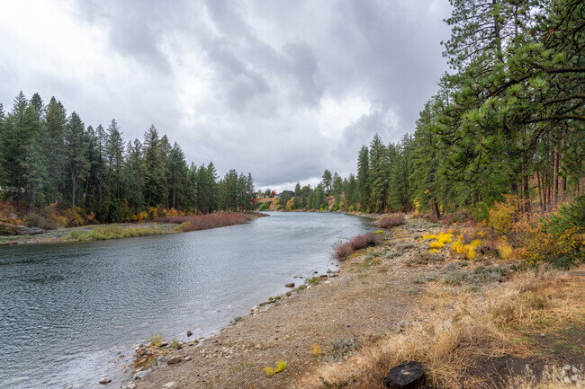 The Spokane river offers lots of outdoor activities for the locals of West Prairie.