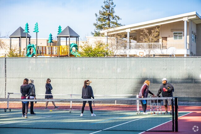Easton Addition sports fans can learn to play tennis at Ray Park.