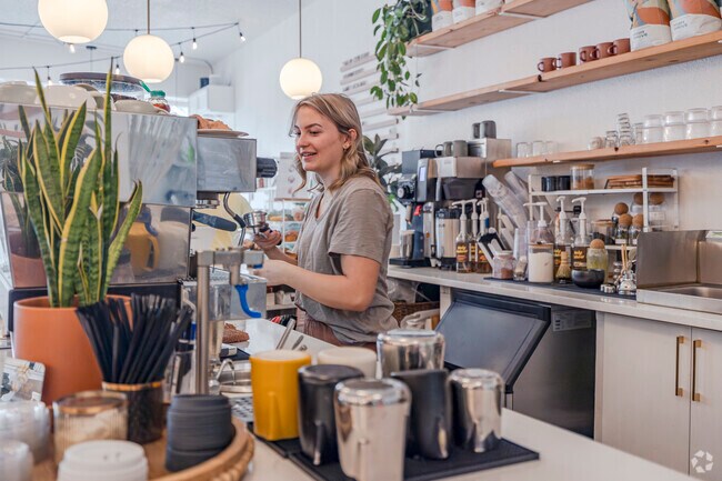 Barista's are happy to help at Common Ground Coffee near Hilltop Tacoma area.