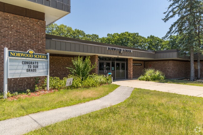 Norwood Elementary School in Cranston.