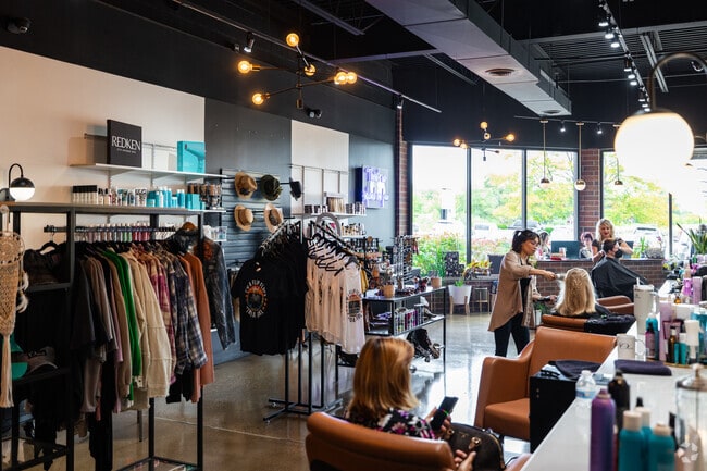 Shop for clothes or get a haircut at O Salon near Town and Country.