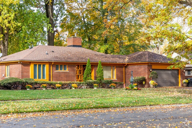 Mid-Century Modern ranch homes ad a unique touch to Grandmont 1 streets.