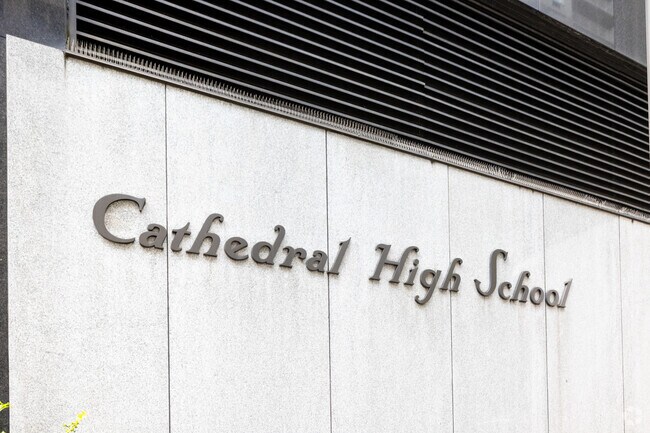 Cathedral High School: where Midtown East's students excel.