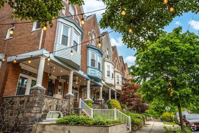 The homes in Reservoir Hill all have their own unique touch.