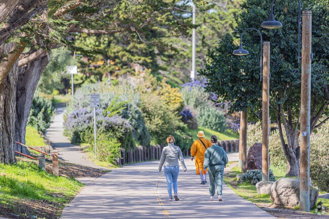 Explore seaside trails from Fisherman's Flats/Josselyn Canyon for breathtaking views.