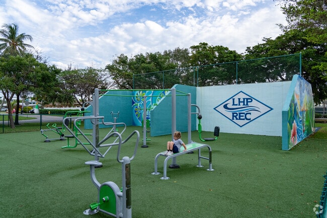 Check out the Frank Mcdonough Park workout station.