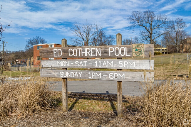 The Ed Cothren Pool is open Monday-Saturday and 1-6 pm on Sunday in Mechanicsville.