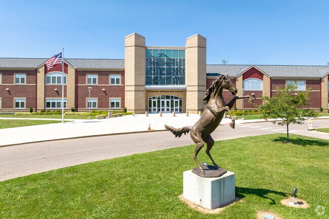 Groveport Madison High School in Brice has a 90% graduation rate.