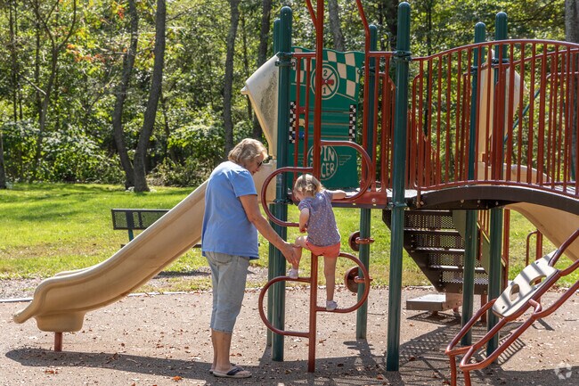 Trout Run Park offers play areas and creek access for family outings.