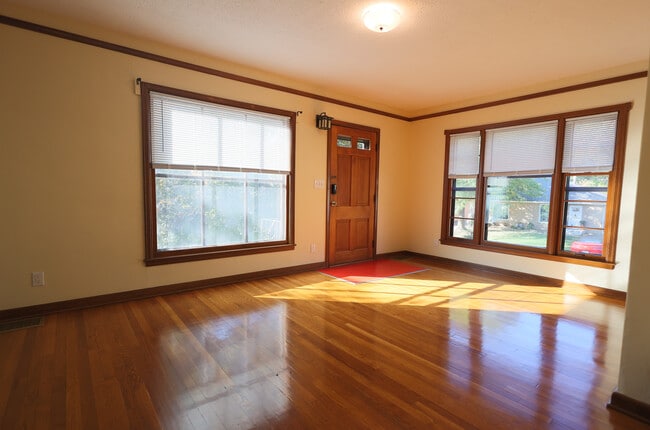 Well lit living room