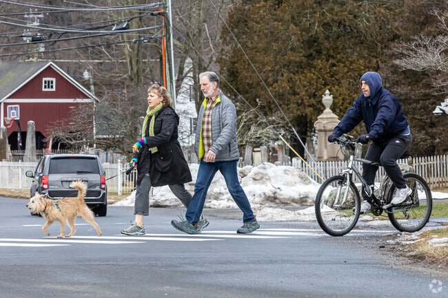 Trails throughout Canton are popular with walkers and cyclists.