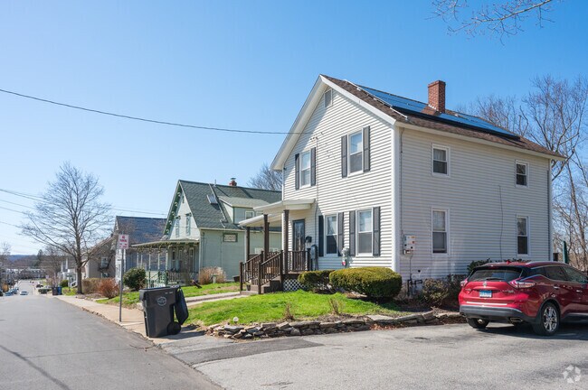 A well-designed row of duplex residences, offering balanced living and smart community planning in Danielson.