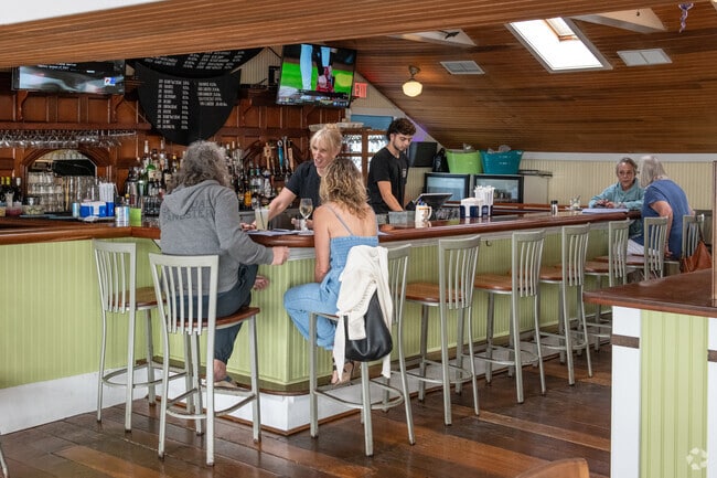 Back Eddy is a popular restaurant in South Westport where friendly staff is charming.