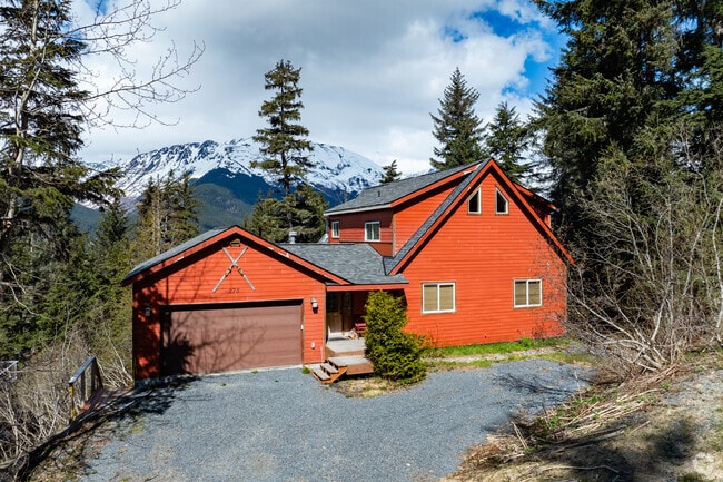 Chalet-style homes in Alyeska offer a vintage, nostalgic look.