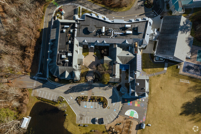 Meadowbrook School in Weston has a large campus to accomodate students.