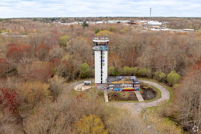 Stop by the impressive Control Tower - Historical Naval Air Station South Weymouth in Abington.