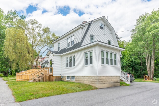 Dutch Colonial homes are a lovely twist on the colonial home in Back Cove.