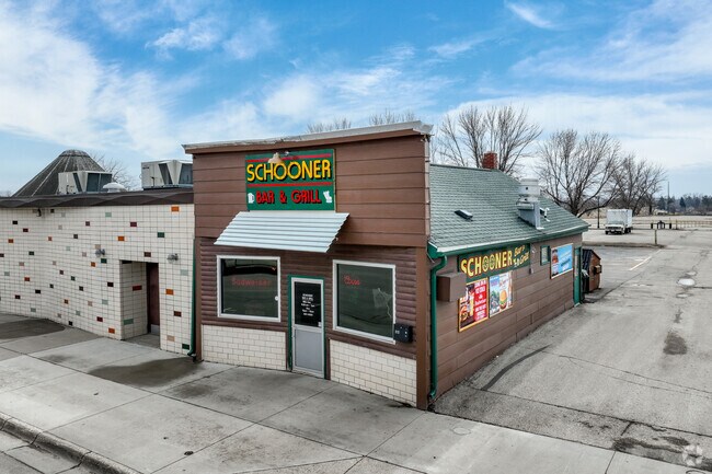 Schooner's Bar & Grill is a popular hangout in downtown Thief River Falls.