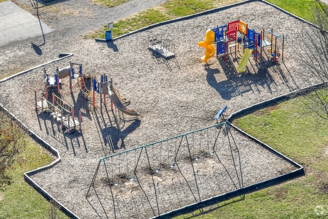 Hebron Middle School has a new playground.