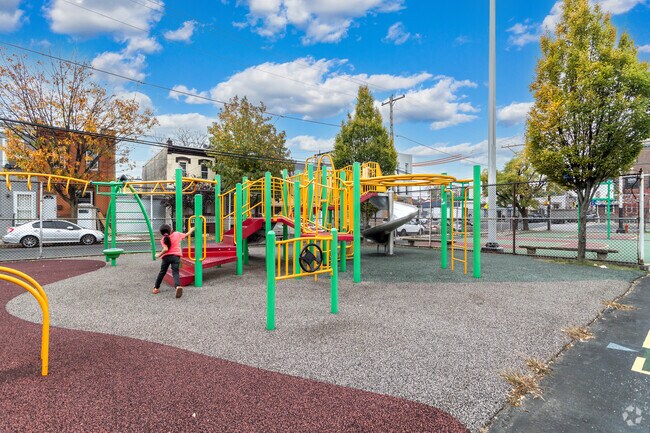 The McGuire neighborhood kids like playing at Mascher Park.
