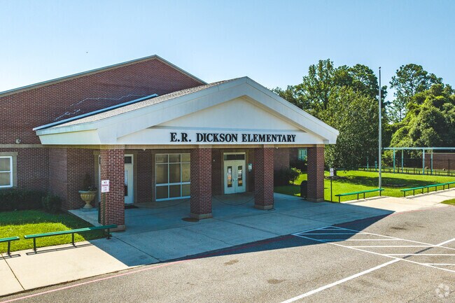 Students in the Jackson Heights neighborhood might attend E.R. Dickson Elementary.