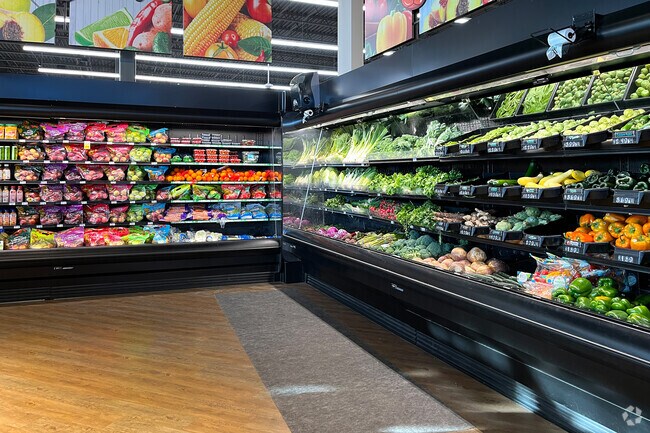 Coborn's is the area's grocery option, where you can find fresh produce, deli items, and baked goods.