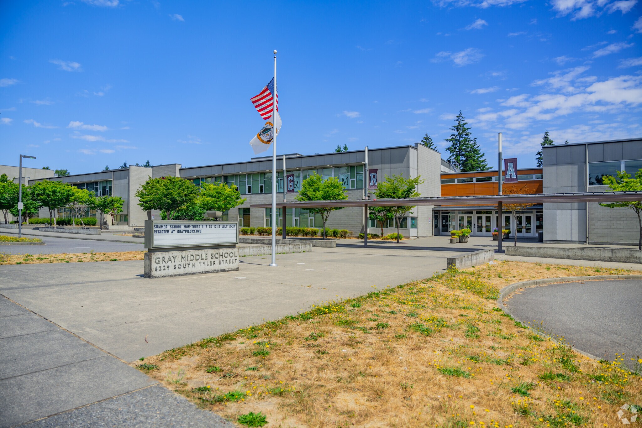 Gray Middle School is the newest school in South Tacoma.