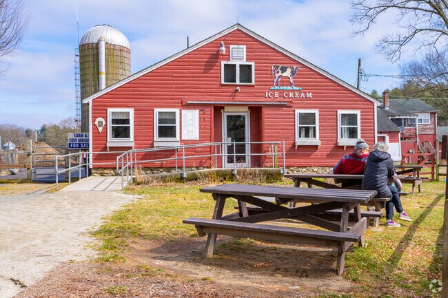 Enjoy an ice cream year round from the Great Brook Dairy Farm in Carlisle.