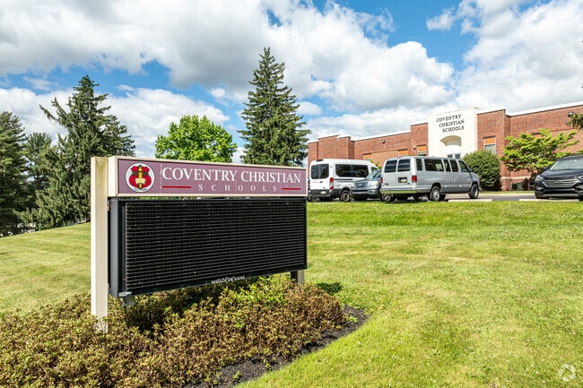 The student-teacher ratio at Coventry Christian Schools helps students succeed.