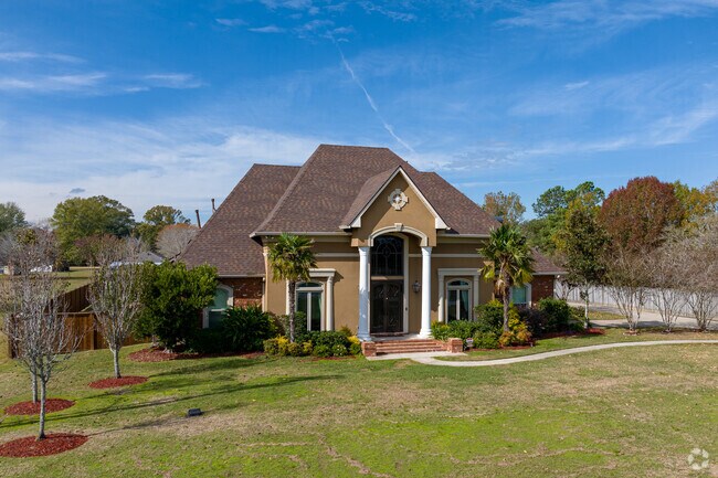 Homes in Walker vary in style, and the Acadian style is common.
