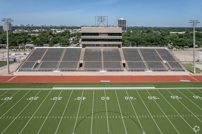 Richardson Richardson High School Eagle Mustang football stadium.